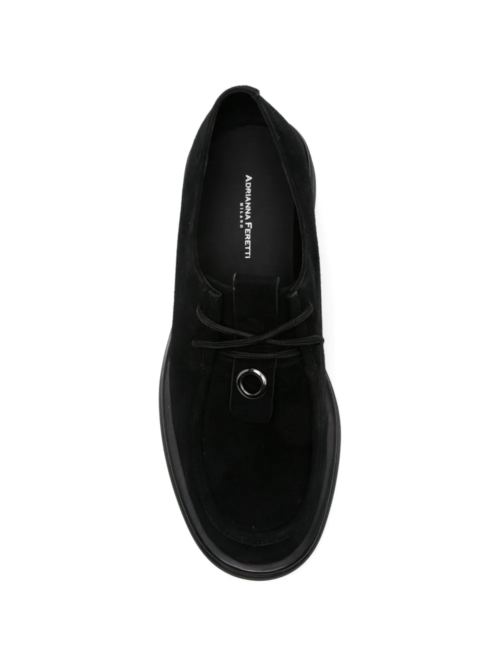 ADRIANNA FERETTI Loafers met ringdetail Zwart