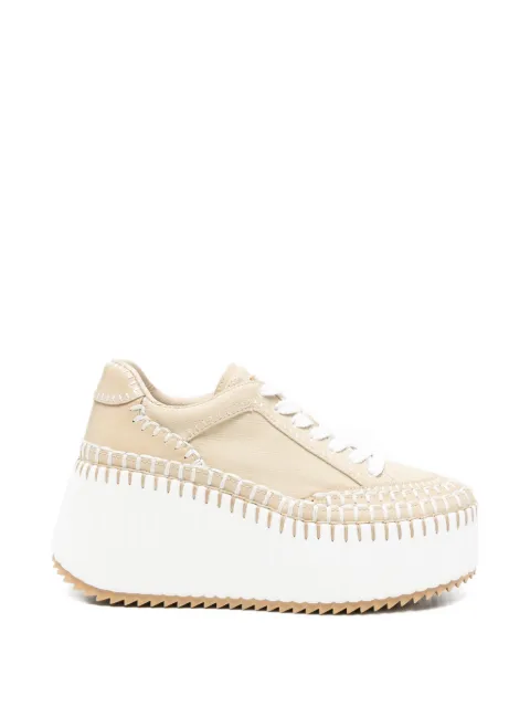 Chloé Nama wedge sneakers