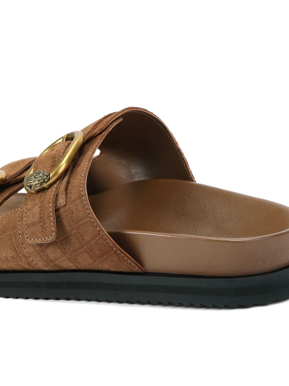 Kurt Geiger London Bancroft suède sandalen Bruin