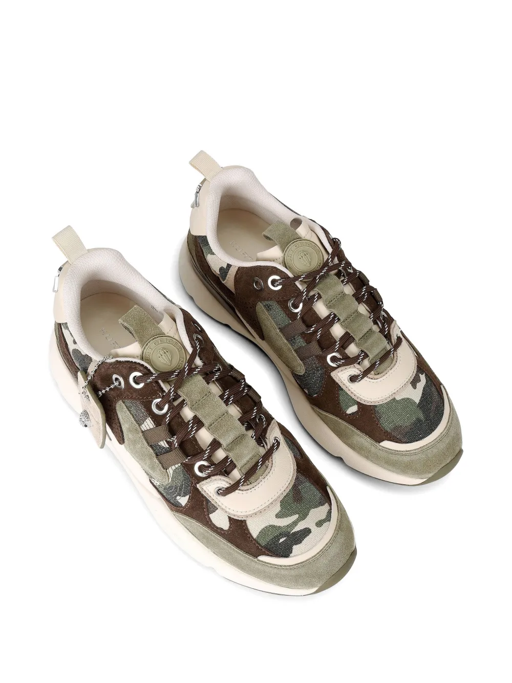 Kurt Geiger London Suède sneakers Groen