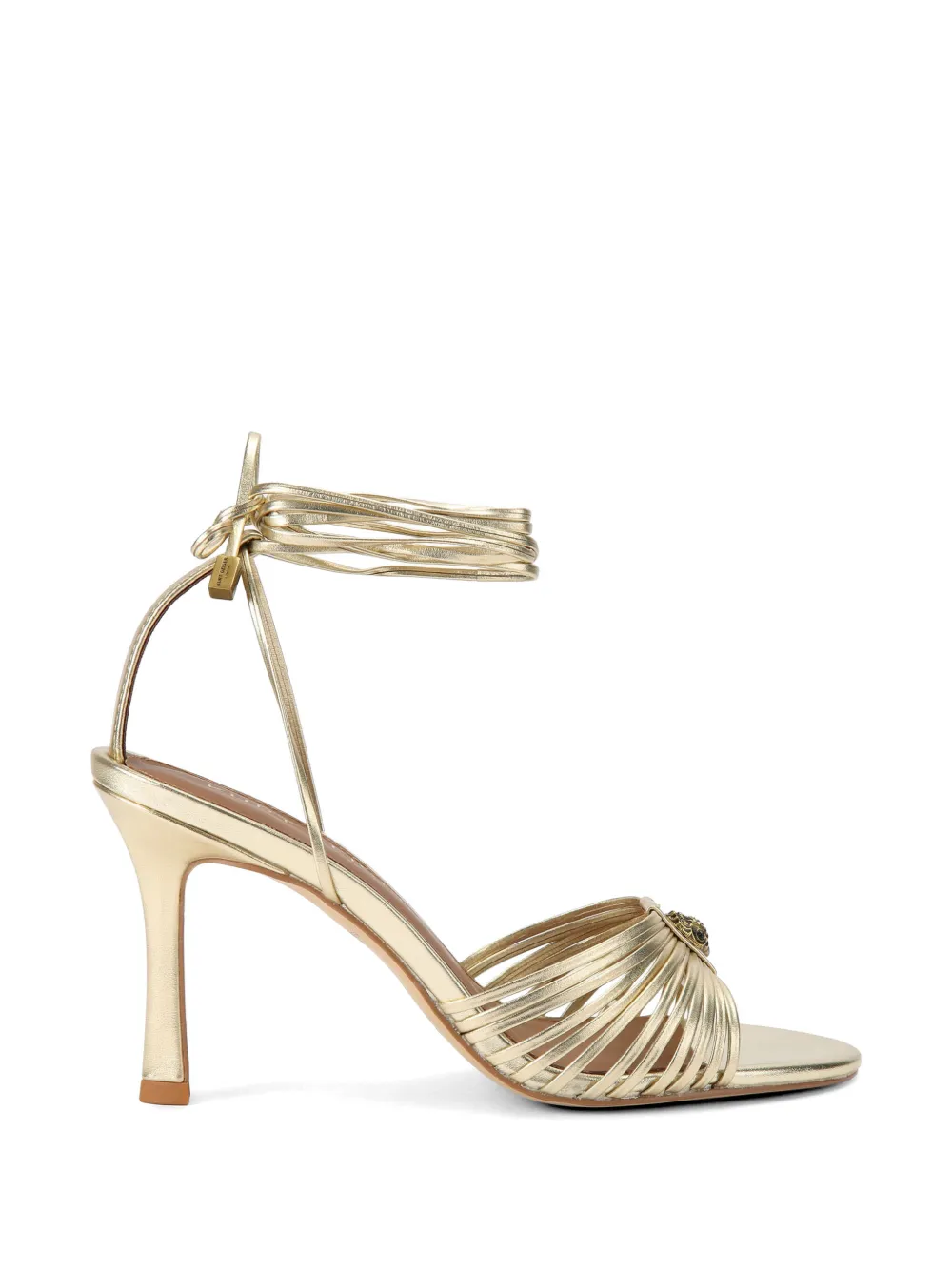Kurt Geiger London Sandali in pelle con tacco 90mm - Oro