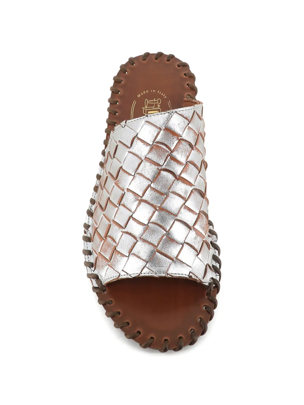 Alexander Hotto Sandalen met open neus Zilver