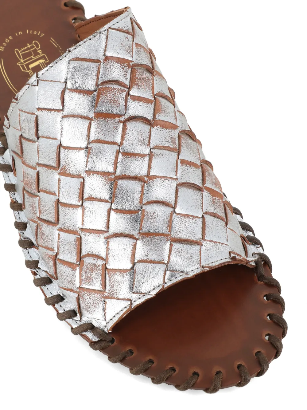 Alexander Hotto Sandalen met open neus Zilver