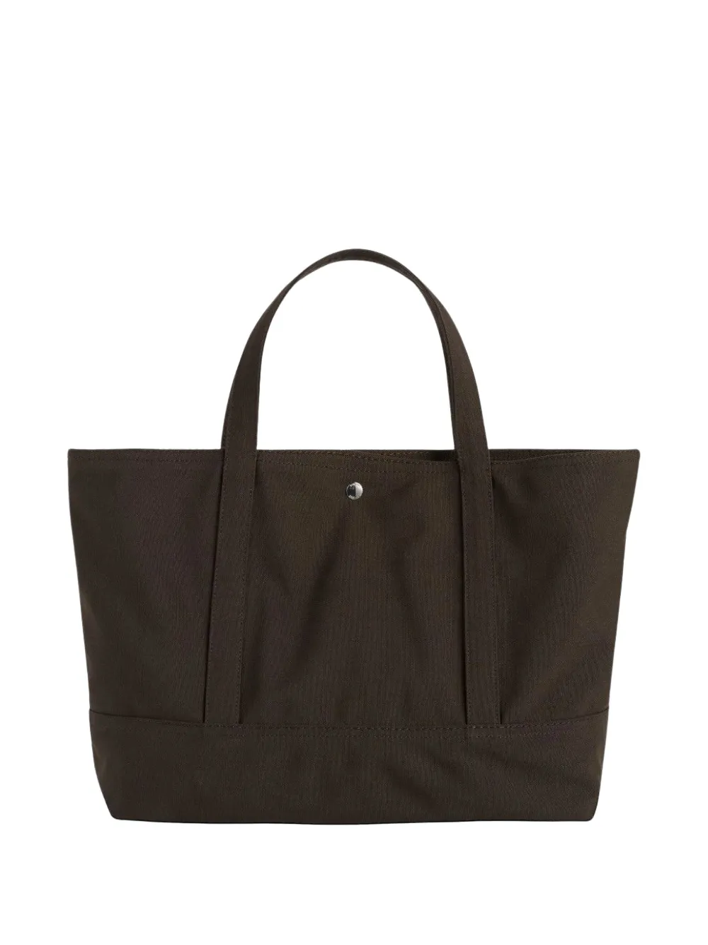 TOTEME Beach katoenen shopper Bruin