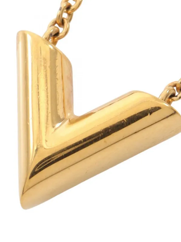 Louis Vuitton Pre-Owned 2019 ゴールドプレーテッド エッセンシャル V 
