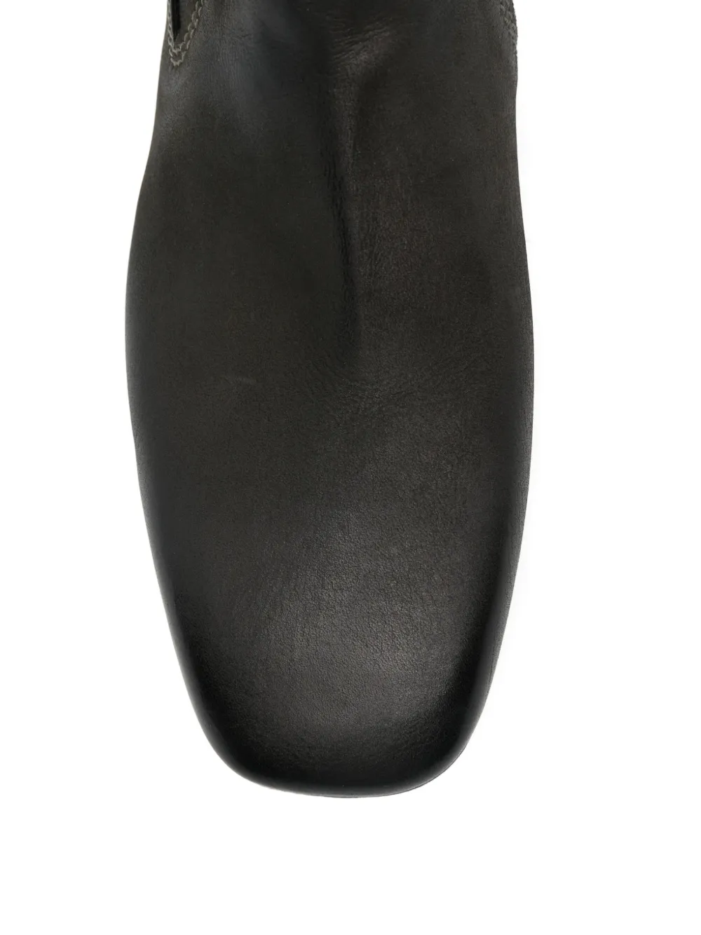 Premiata Chelsea laarzen met vierkante neus Zwart