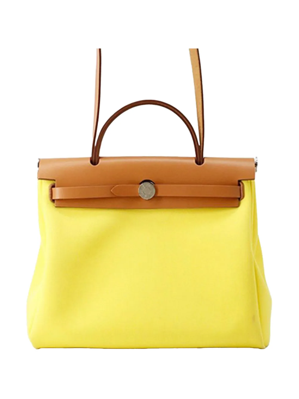 Hermès Pre-Owned 2023 Toile Herbag Zip 31 satchel - Marrone