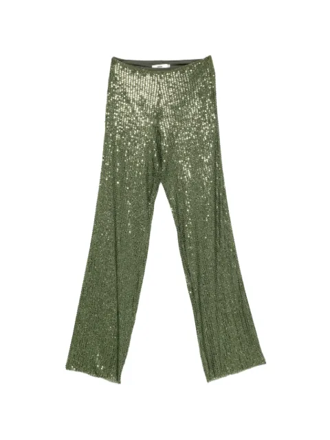 SIEDRES sequin-embellished trousers