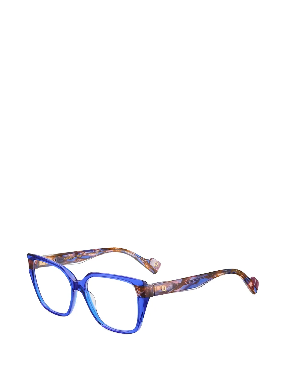 Etnia Barcelona Mixura bril met geometrisch montuur Blauw