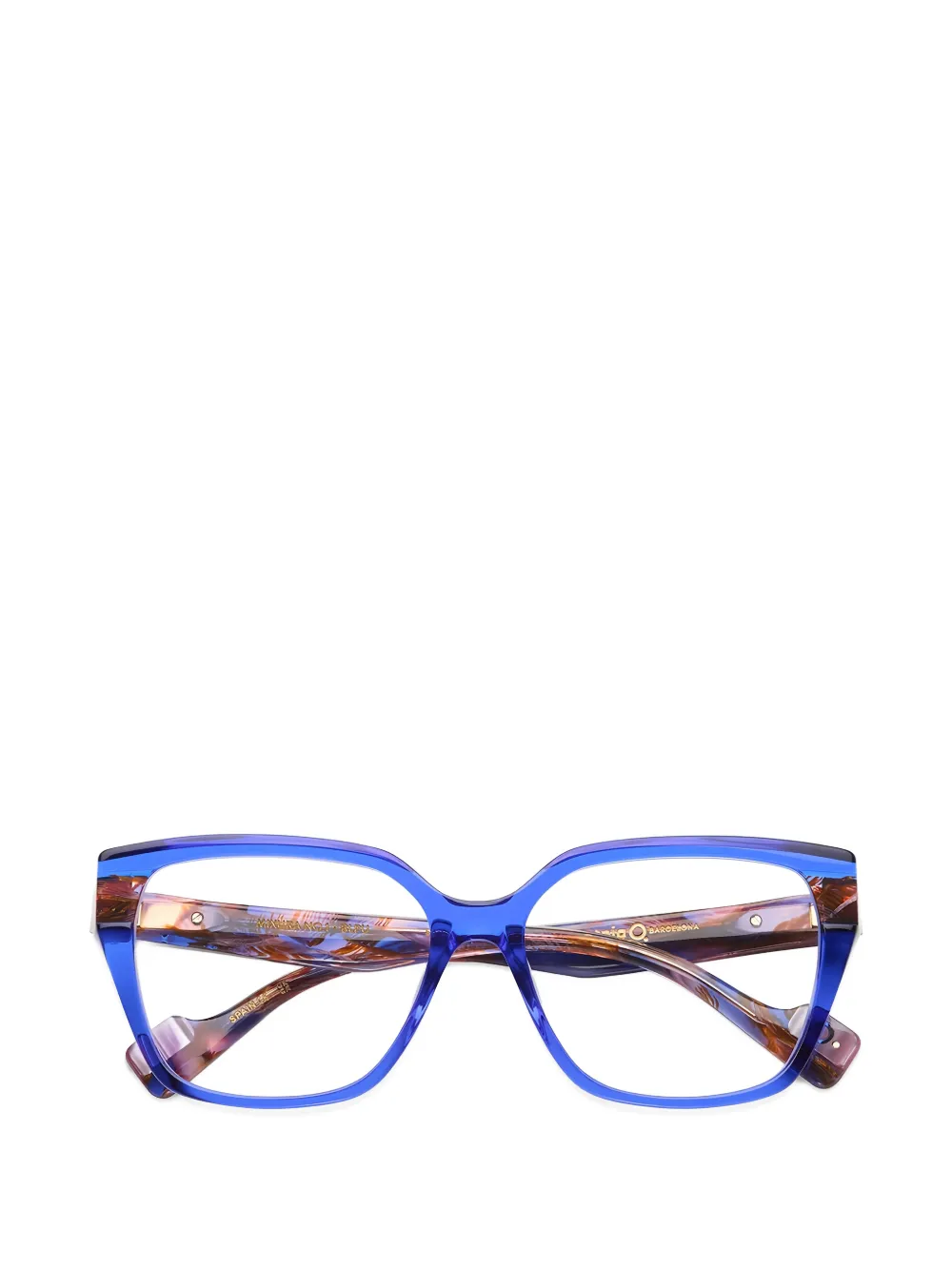 Etnia Barcelona Mixura geometric glasses - Blu