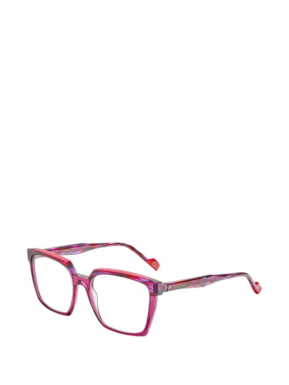 Etnia Barcelona Apfel square frame glasses - Rosa