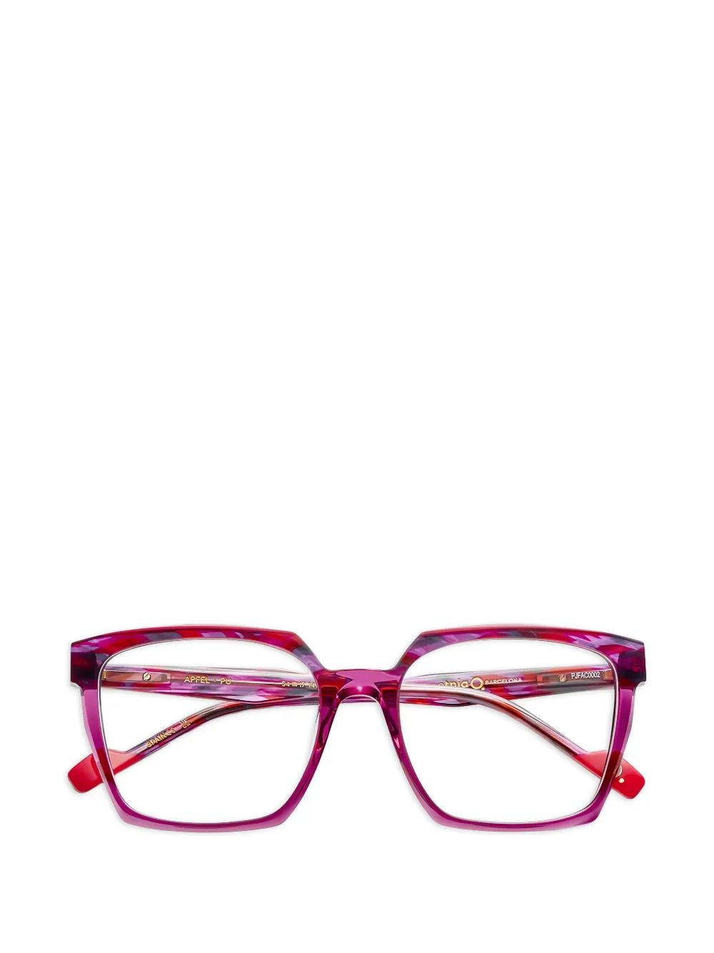 Etnia Barcelona Apfel square frame glasses - Rosa