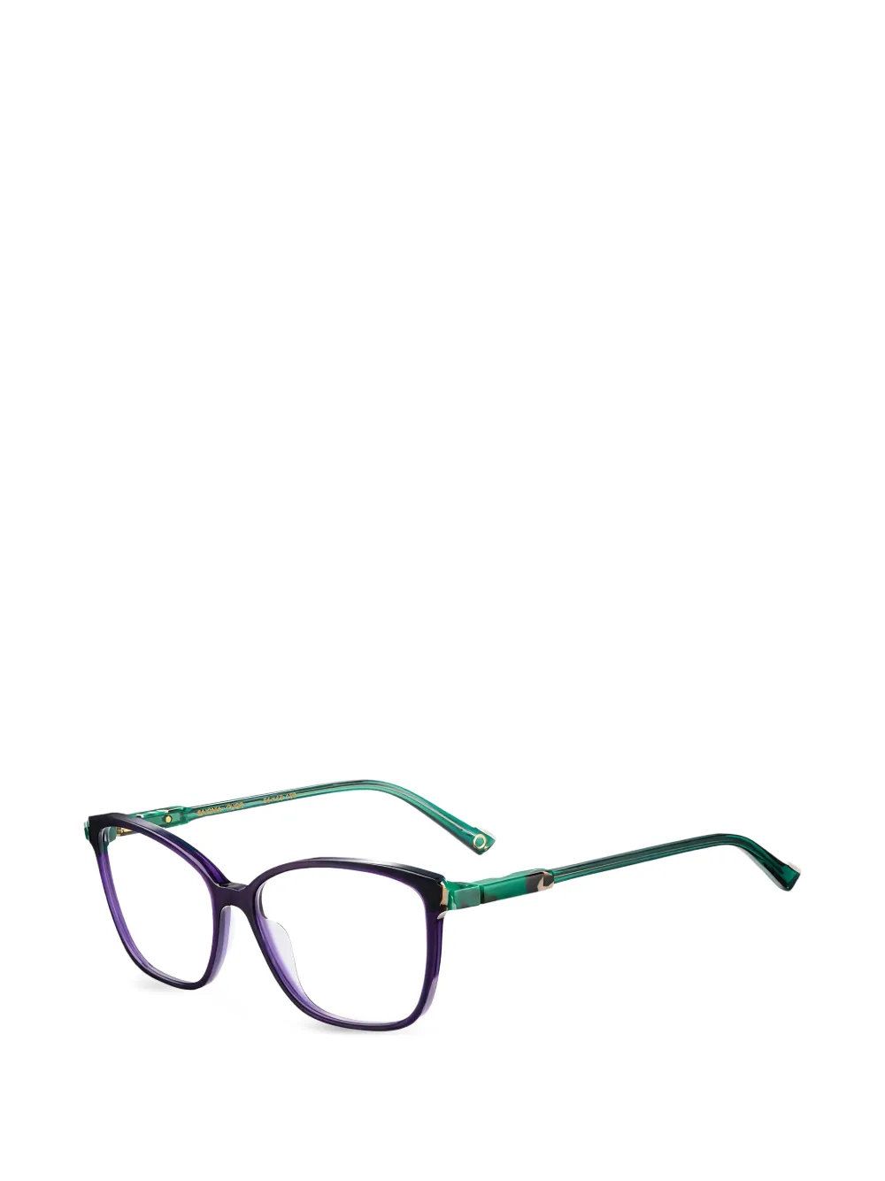 Etnia Barcelona Sajonia bril met geometrisch montuur Paars
