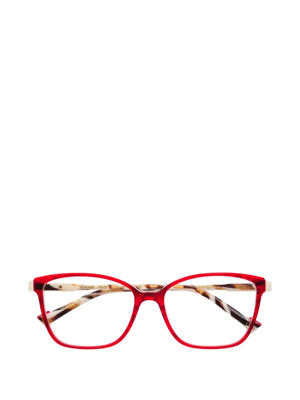 Etnia Barcelona Sajonia square frame glasses - Rosso
