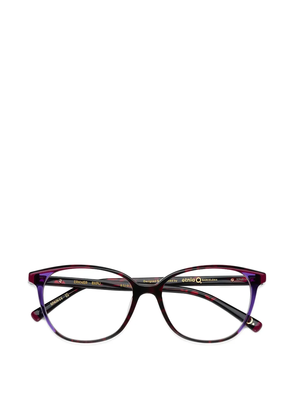 Etnia Barcelona Erkner geometric glasses - Rosso
