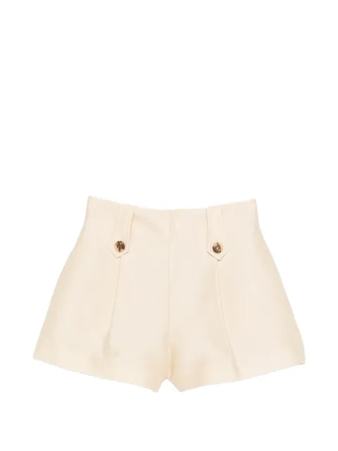 ZIMMERMANN shorts con pinzas y botones
