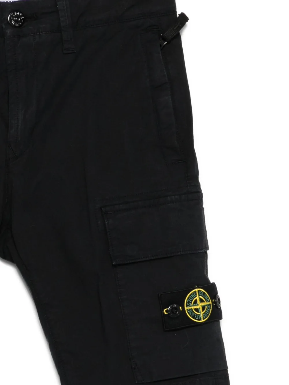 Stone Island Junior Cargo shorts Blauw