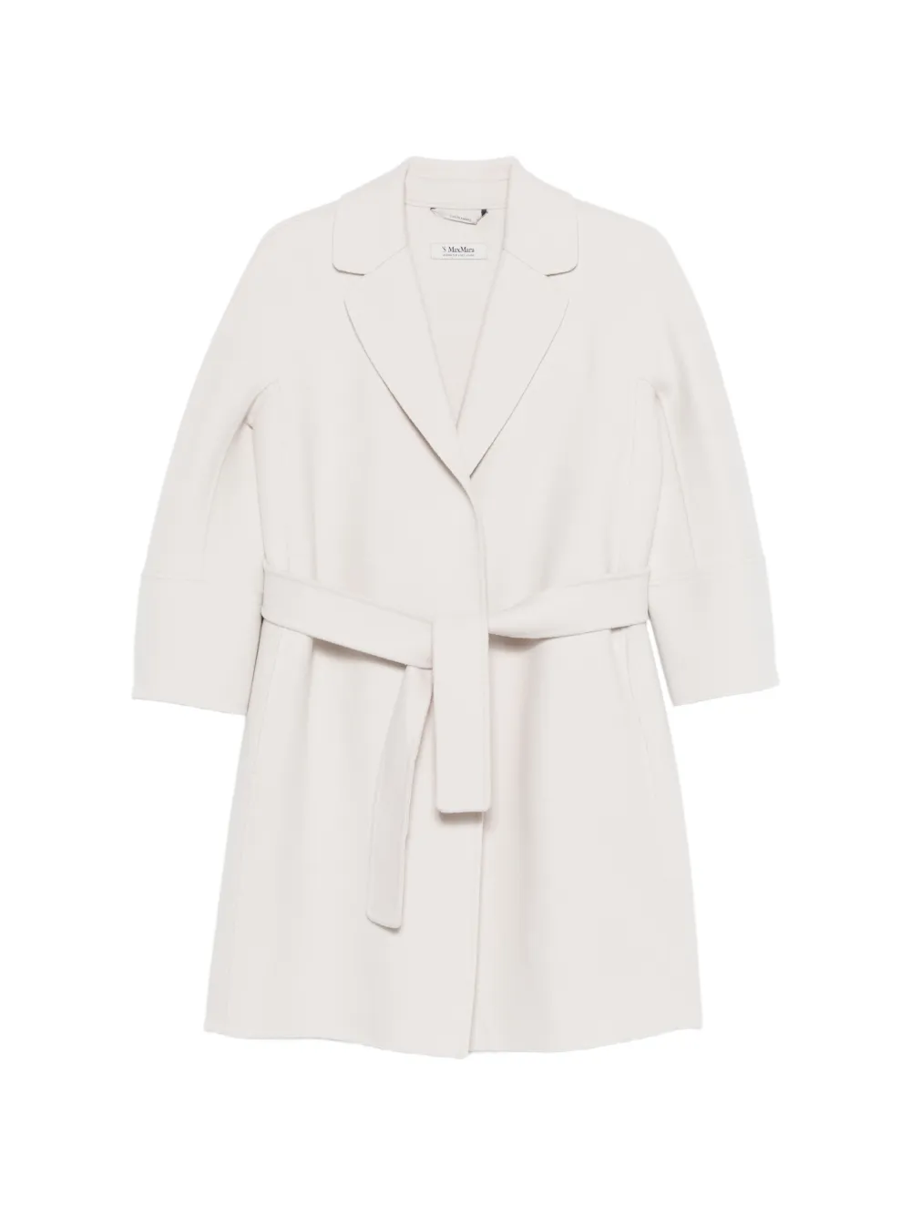 'S Max Mara belted coat - Bianco