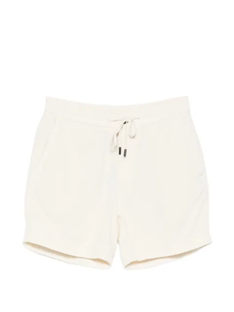 Incotex drawstring corduroy shorts