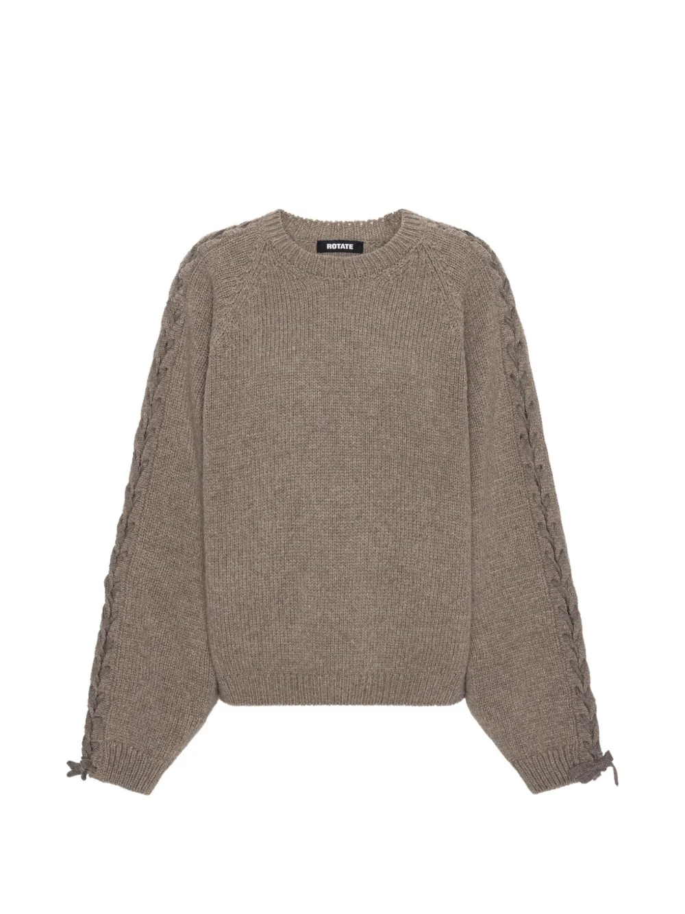 ROTATE BIRGER CHRISTENSEN Pullover mit Schnürung - Braun