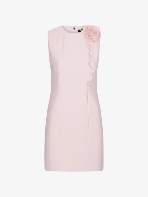 ROTATE BIRGER CHRISTENSEN crêpe mini flower dress pink
