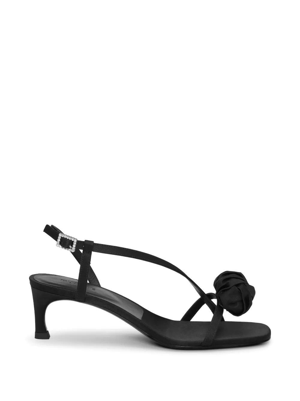 ROTATE BIRGER CHRISTENSEN Sandalen mit Knotendetail - Schwarz