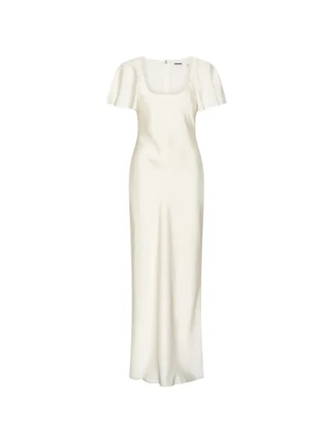 ROTATE BIRGER CHRISTENSEN ruffled long maxi dress