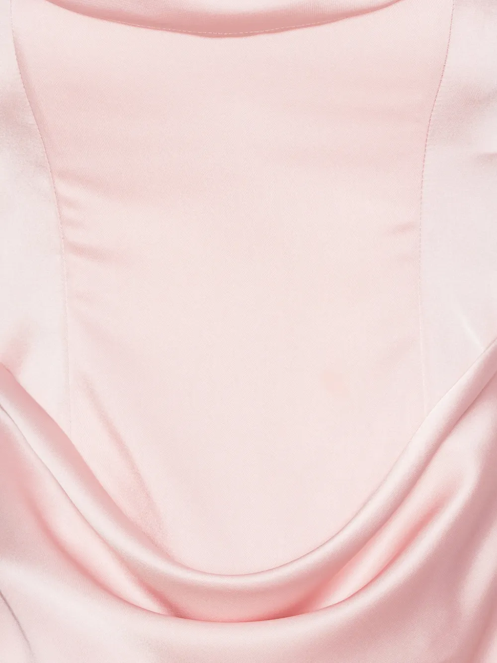 ROTATE BIRGER CHRISTENSEN Corsage maxi-jurk met gedrapeerd detail Roze