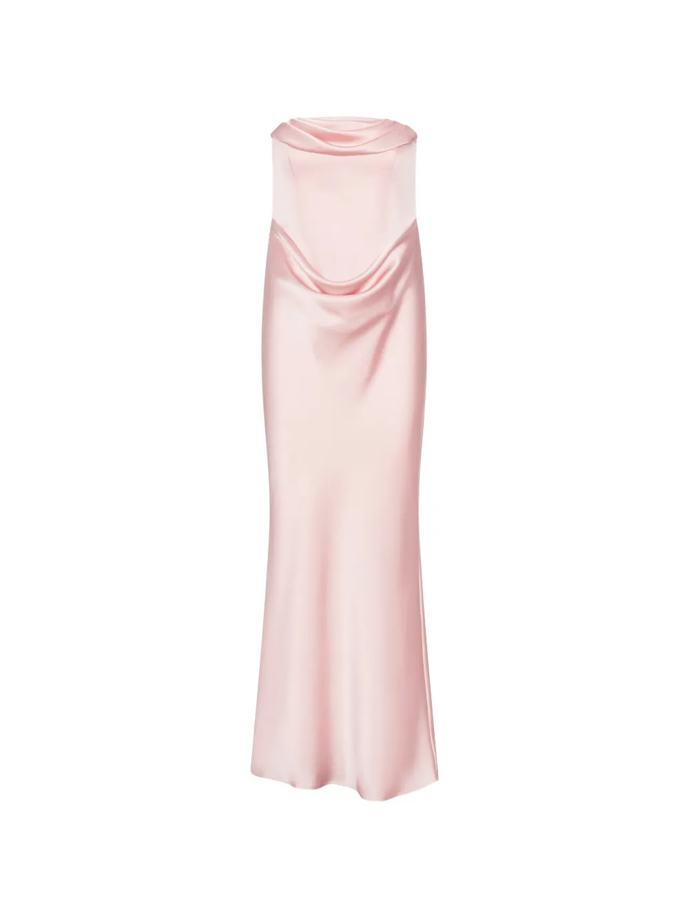ROTATE BIRGER CHRISTENSEN Abito lungo senza spalline - Rosa