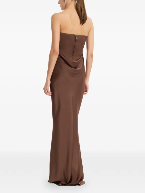 corsage maxi dress ASOS DESIGN corsage cape maxi dress