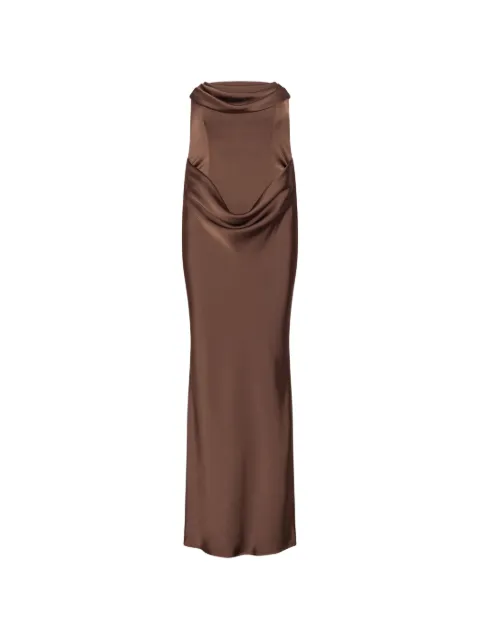 ROTATE BIRGER CHRISTENSEN corsage maxi dress