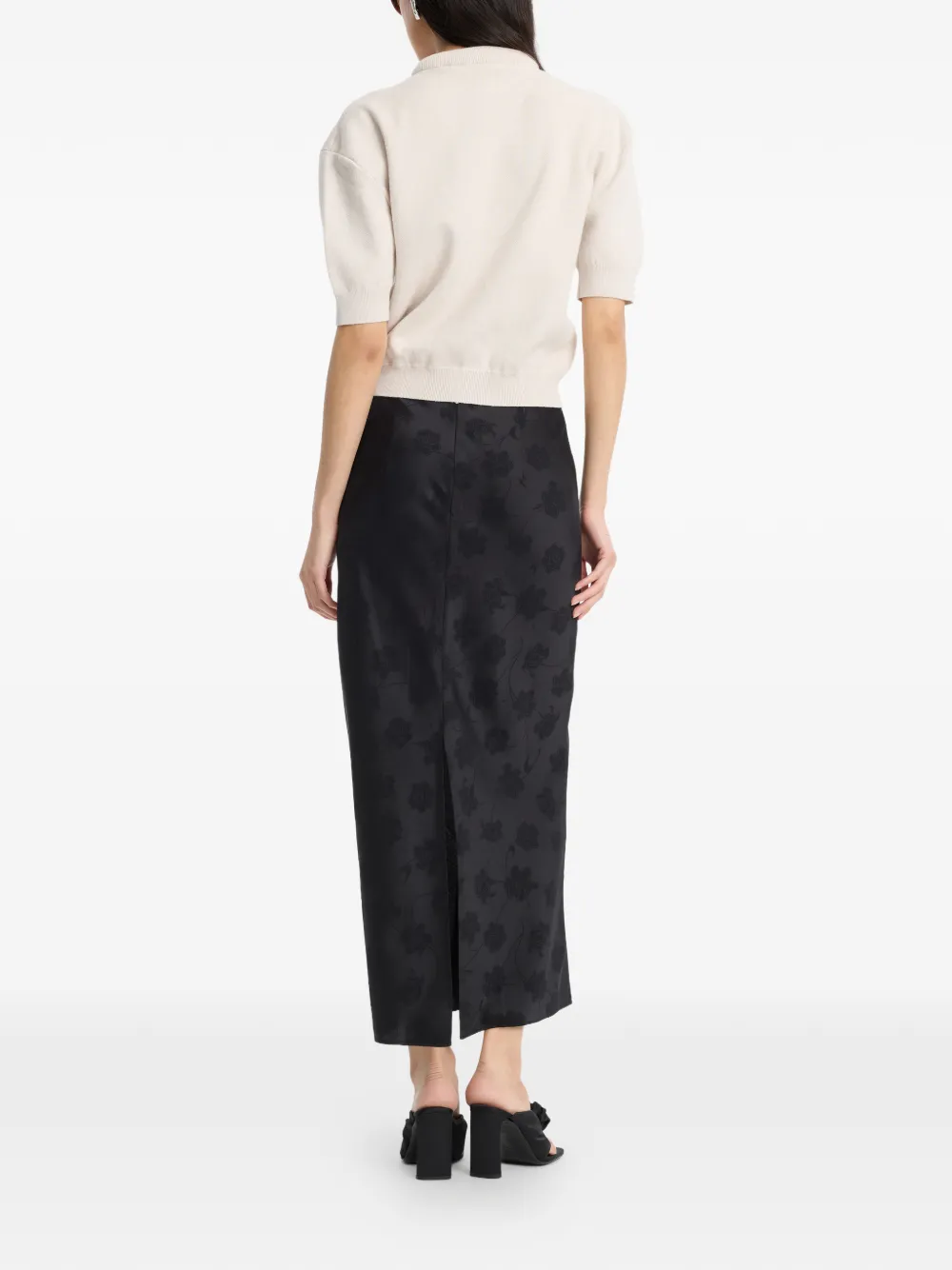 ROTATE BIRGER CHRISTENSEN Vest met knopen Beige