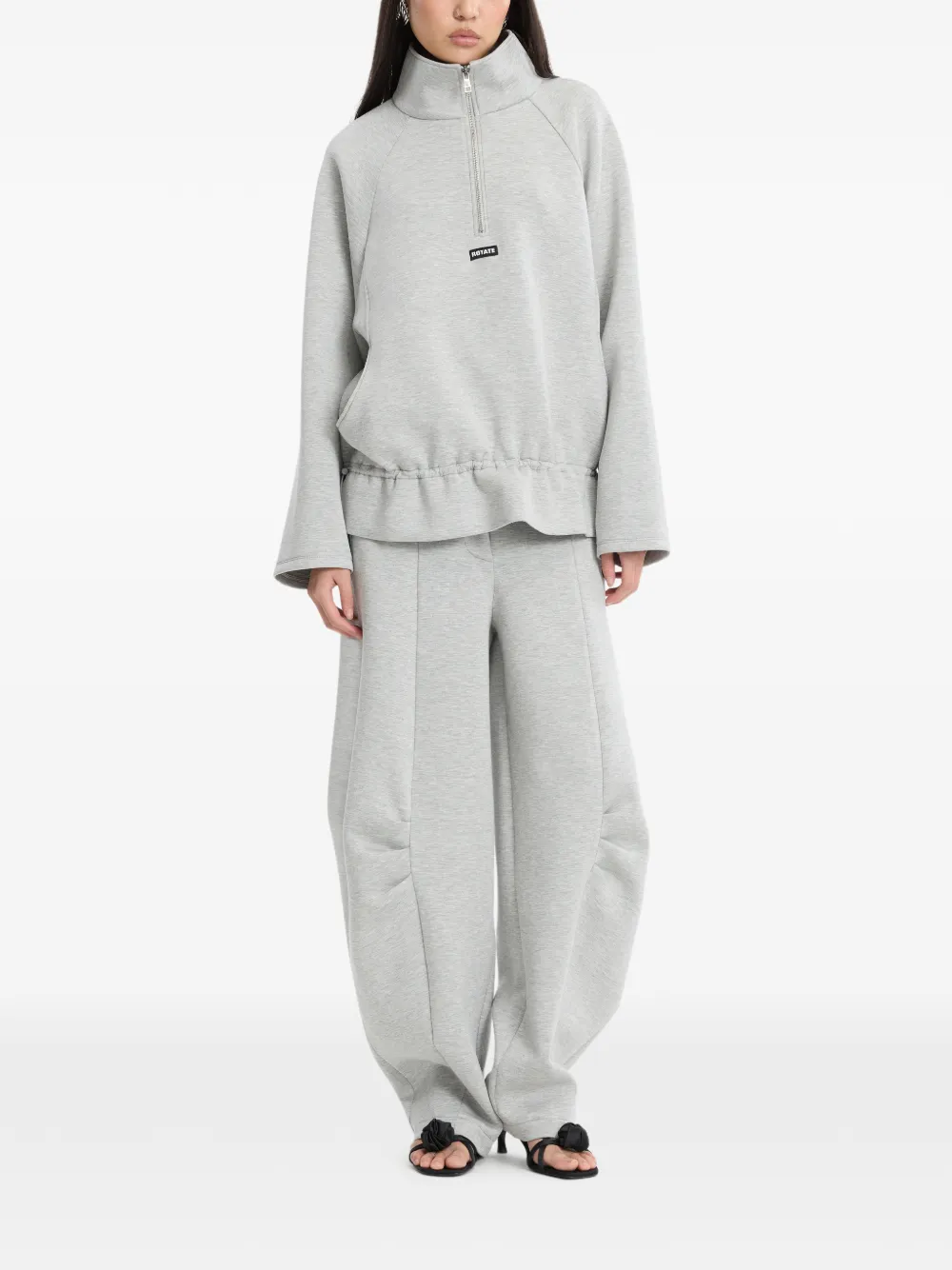 gathered-detail trousers, image 3 of 6