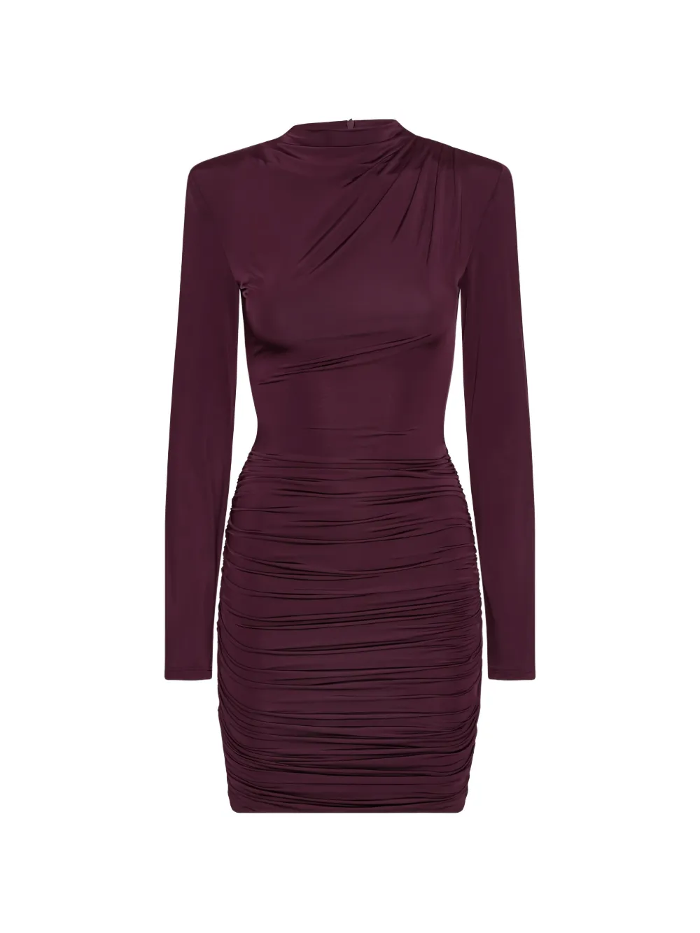 ROTATE BIRGER CHRISTENSEN Midikleid mit drapiertem Ausschnitt - Violett