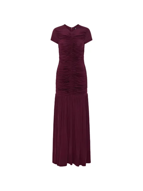 ROTATE BIRGER CHRISTENSEN gathered maxi dress
