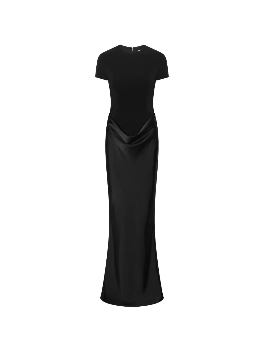 ROTATE BIRGER CHRISTENSEN Abito lungo drappeggiato - Nero