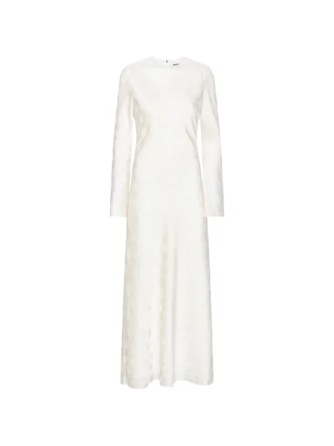 ROTATE BIRGER CHRISTENSEN robe longue à fleurs coupée dans le biais