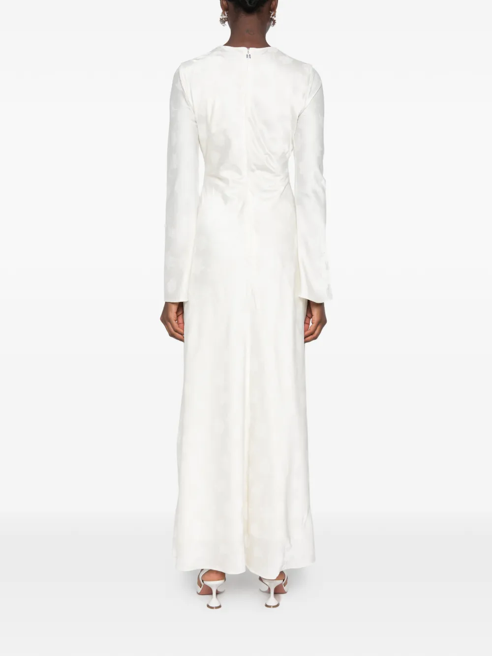 ROTATE BIRGER CHRISTENSEN Ls Biascut jurk Beige
