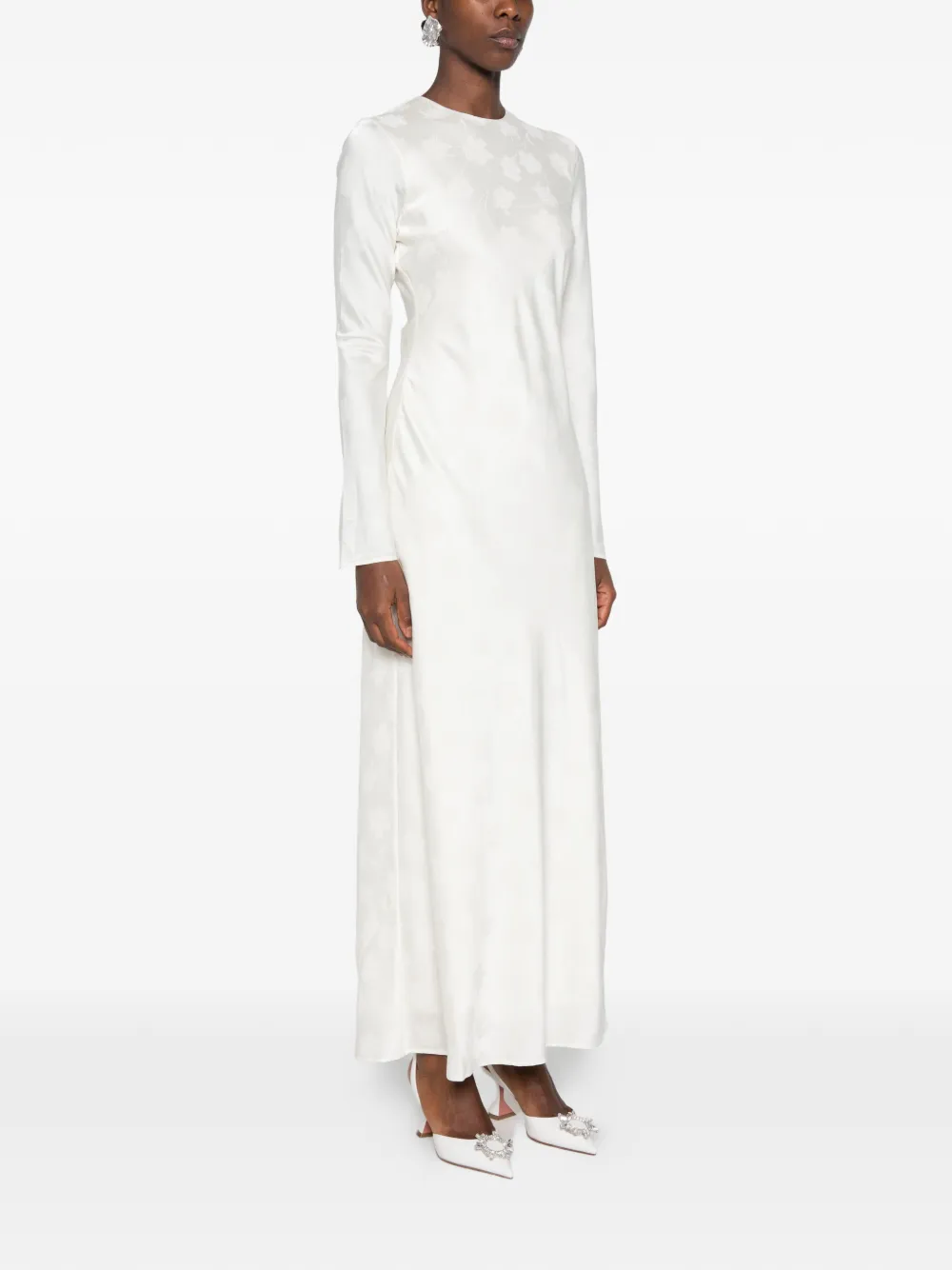 ROTATE BIRGER CHRISTENSEN Ls Biascut jurk Beige