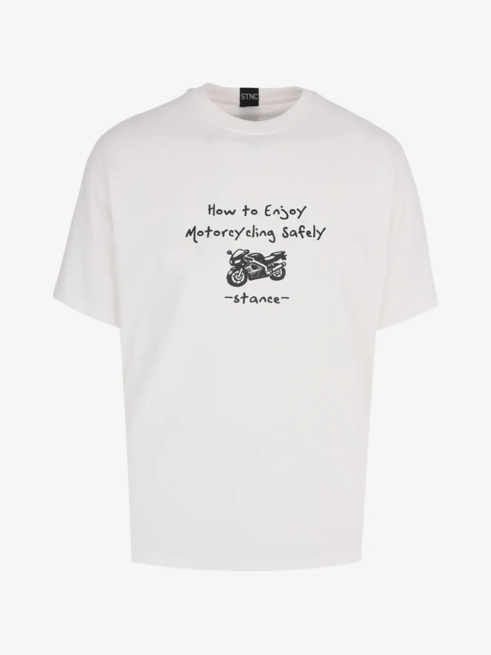 Stance printed T-shirt | White | Image 1