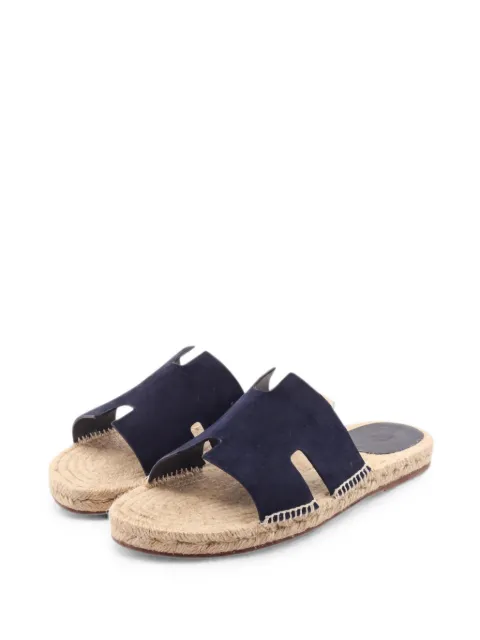 Hermès Pre-Owned 1920s Antigua suede sandals