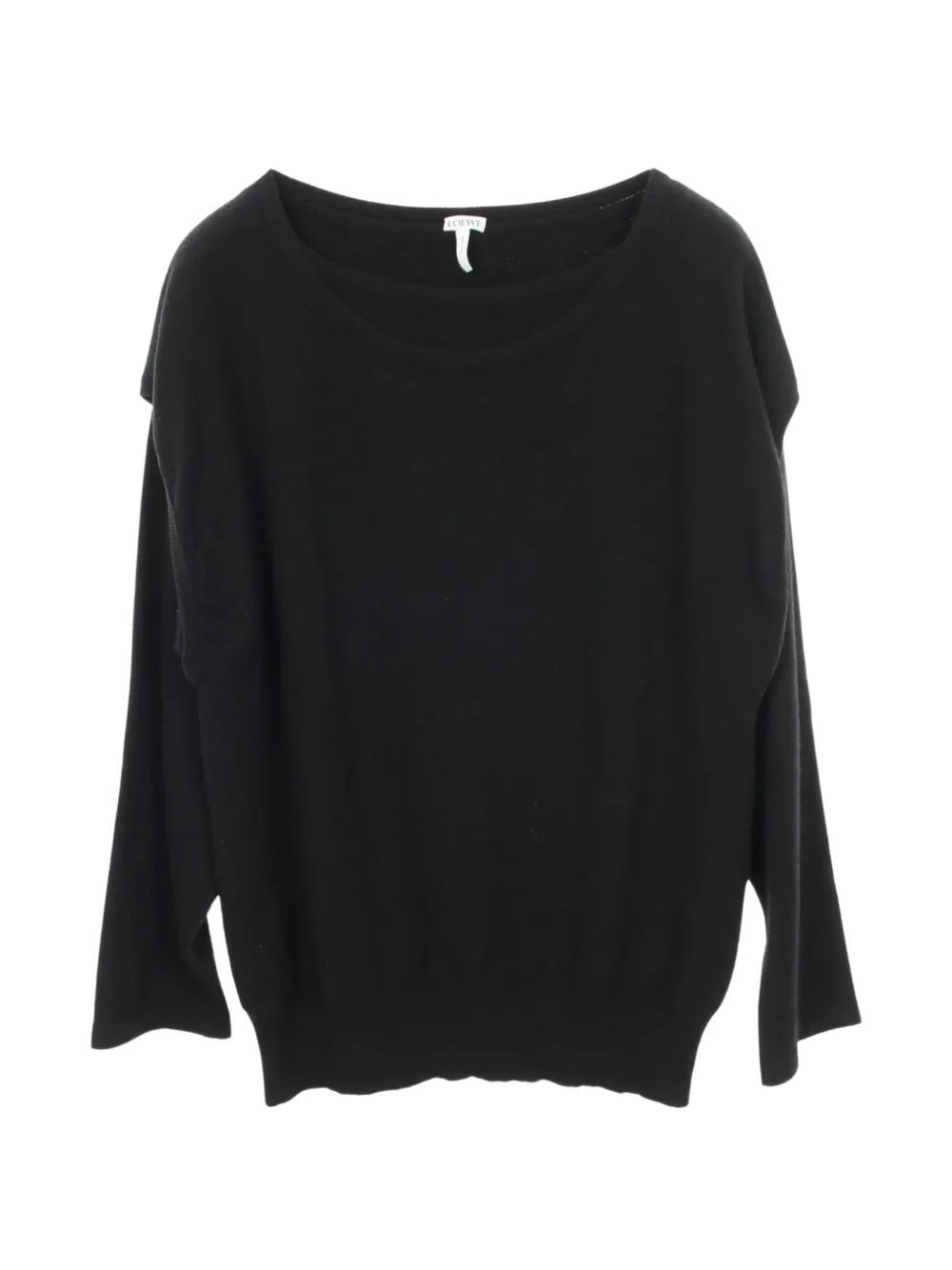 Loewe Pre-Owned 2010s layered cashmere top - Schwarz