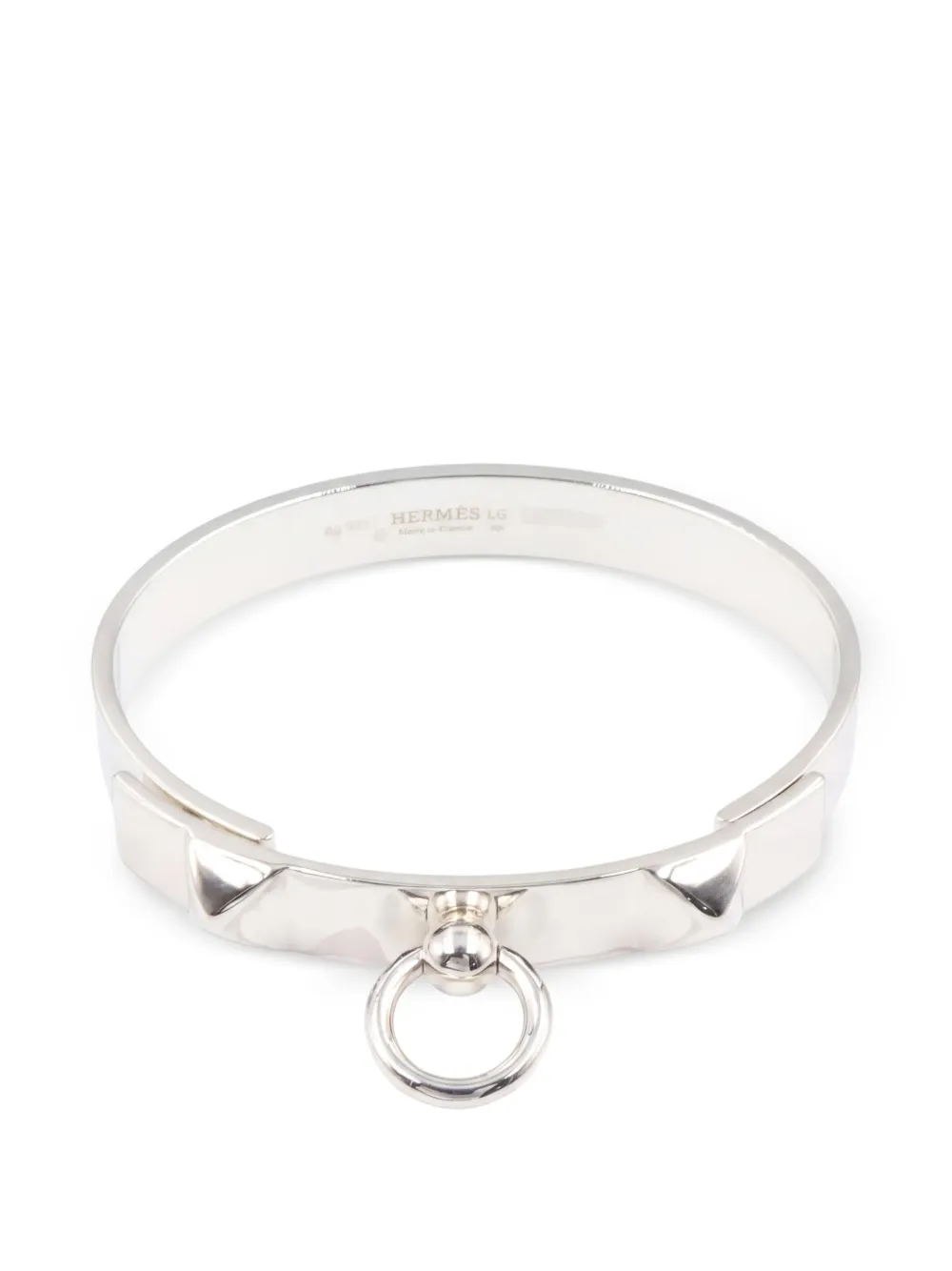 Hermès Pre-Owned 1990s PM Collier de Chien Armband - Silber