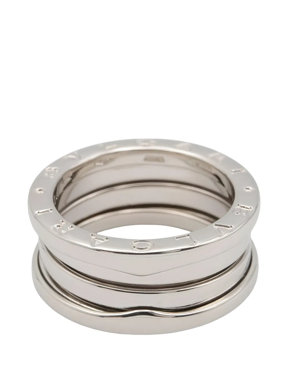 Bvlgari Pre-Owned 2010s B-zero1 ring - Argento