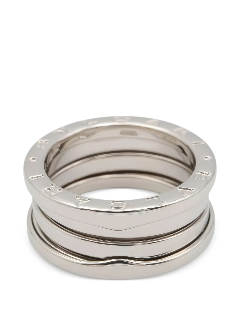 Bvlgari Pre-Owned 2010s B-zero1 ring - Argento