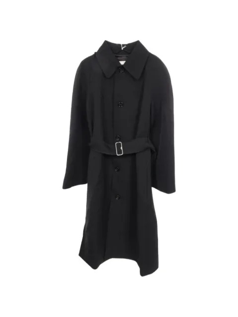 Burberry Pre-Owned 2010s belted wool coat