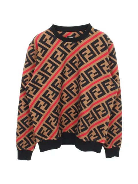 Fendi Pre-Owned monogram-pattern sweater