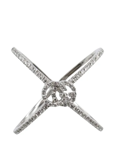 Gucci Pre-Owned GG Running diamond ring