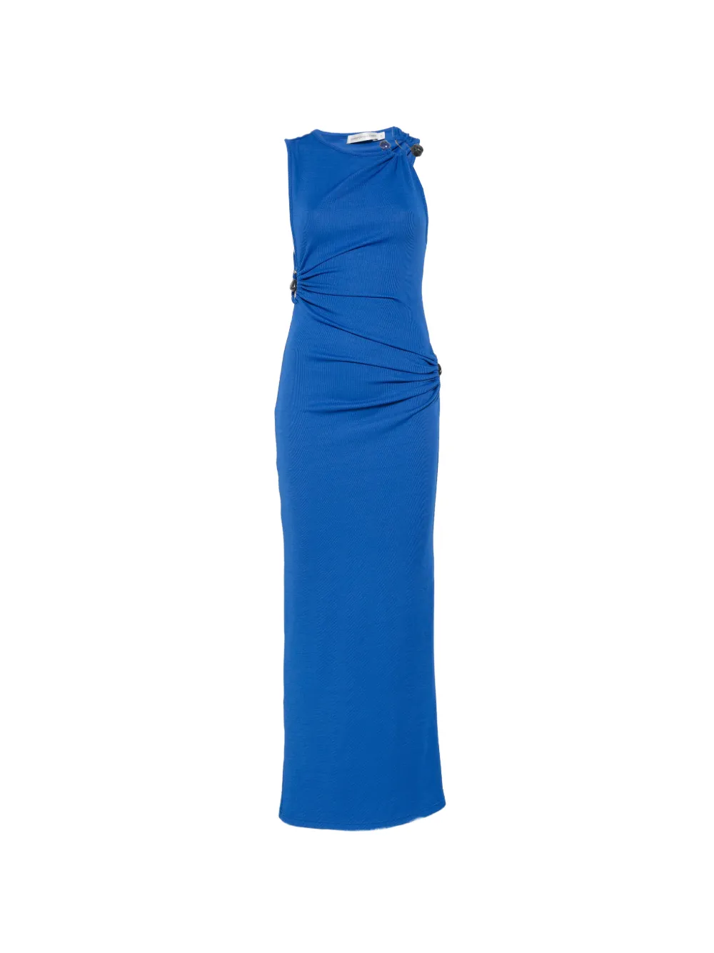 Christopher Esber Calisto Trinity stone-embellished maxi dress - Blu