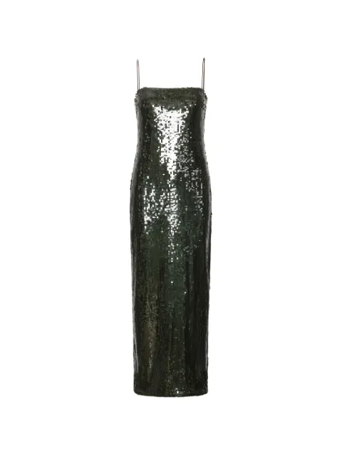 ROTATE BIRGER CHRISTENSEN vestido largo con detalles de lentejuelas